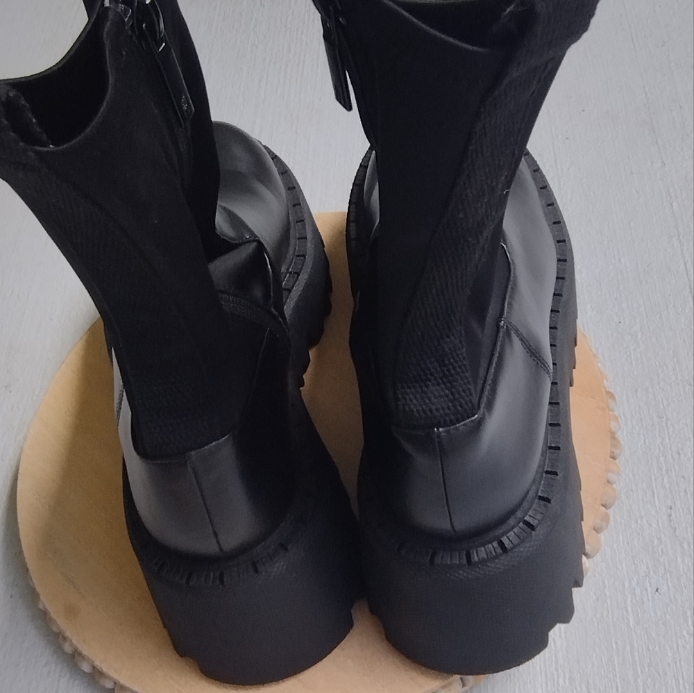 Zara  Boot Black Size Eur:40 US 9.5 - Picture 11 of 15